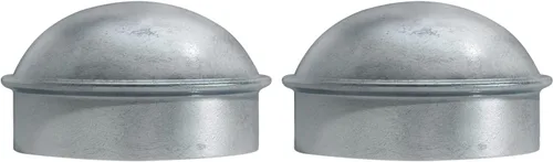 Miniatura 8 de VIVIDA Tapas de poste de enlace de cadena de 4 pulgadas, tapas de poste de valla galvanizadas, para tubo de 4 pulgadas de diámetro exterior, piezas