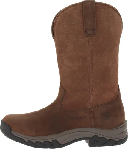 Miniatura 8 de Ariat Botas impermeables todoterreno sin cierre - Botas de trabajo de cuero occidental para mujer