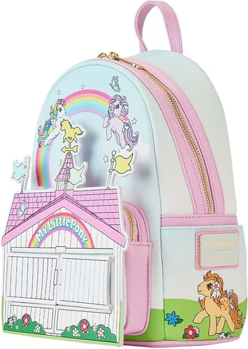 Miniatura 3 de Loungefly Hasbro My Little Pony 40 aniversario Mini mochila de regalo