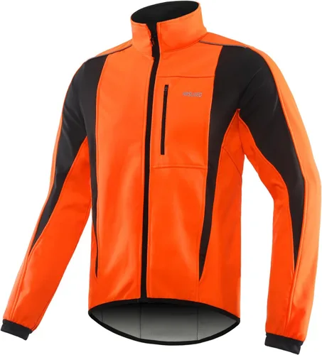 Miniatura 12 de Chaqueta térmica para ciclismo (tejido Softshell, resistente al viento, impermeable, 15K) de ARSUXEO