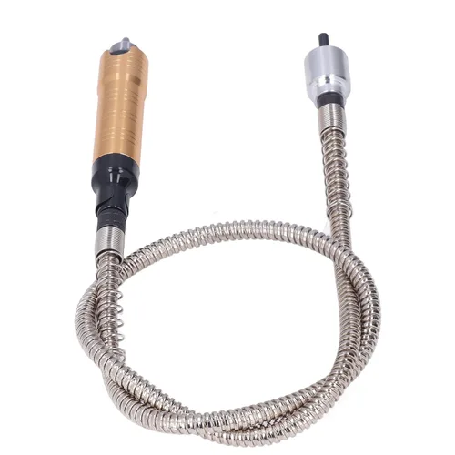 Miniatura 9 de Extensión de eje flexible, adaptador flexible para herramienta rotativa, llave de portabrocas flexible, extensión de taladro eléctrico, herramienta