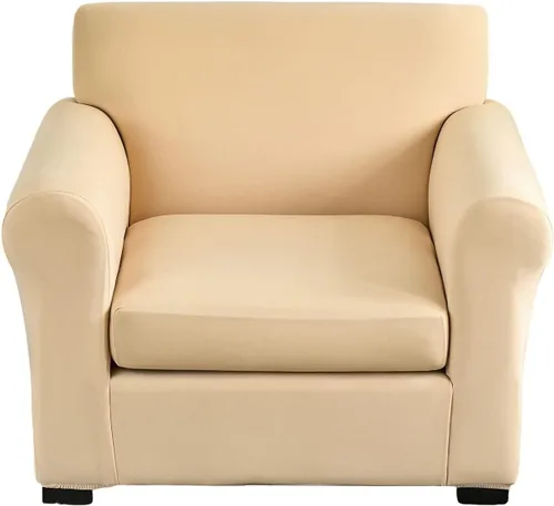 Miniatura 67 de Fundas elásticas para sofá de 1/2/3 cojines, funda estampada con fundas de cojín de asiento separadas, fundas de sofá lavables, protector de muebles