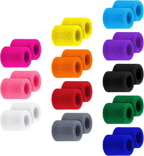 Hungdao Pulseras para niños, coloridas bandas deportivas para sudar, atléticas, baloncesto, fútbol, fiestas, regalos para niños, actividades al aire