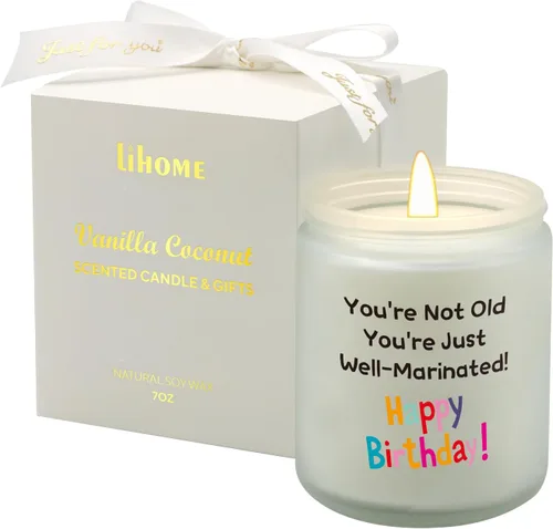 Miniatura 21 de Decoraciones de otoño para el hogar - Velas de otoño, regalos para mujeres, velas perfumadas naturales de cera de soja con aroma a manzana y canela