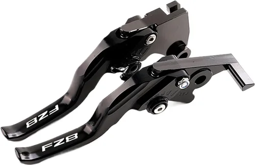 Miniatura 4 de 2025 New Brake Clutch Lever Motorcycle CNC Adjustable Brake Clutch Levers Compatible with Yamaha FZ8 FZ 8 Fz8 FAZER 2011-2015(Long Black)