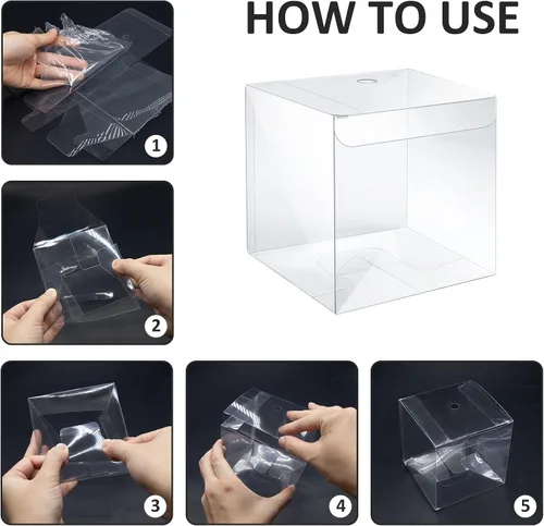 Miniatura 5 de MGWOTH Cajas para Manzanas Acarameladas con Agujero para Palo Brillante, Paquete de 20 Kit de Envoltura para Manzanas de Caramelo con Contenedores