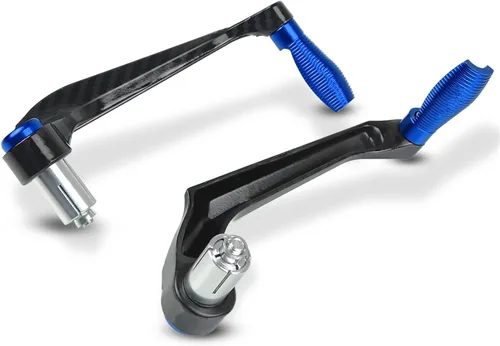 Miniatura 5 de Paramanos Manillar de fibra de carbono Palancas de embrague de freno Protector Protector de aluminio para Yamaha XT660 XT 660 2000 2001 2002-2021