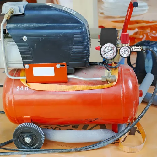 Miniatura 7 de Válvula de control del interruptor de presión del compresor de aire, regulador de presión 90-120PSI con conjunto de accesorios de manómetros