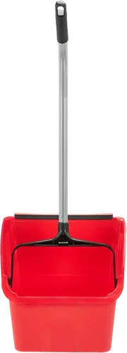 Miniatura 3 de Amazon Basics Recogedor Jumbo Lobby para uso en interiores y exteriores, paquete de 6, color rojo