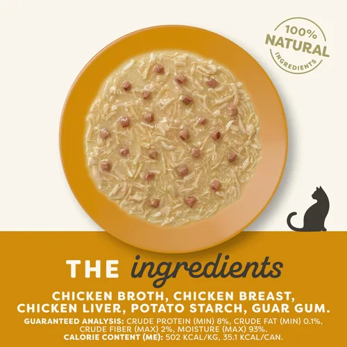 Miniatura 2 de Applaws Alimento húmedo natural para gatos en salsa, hecho con ingredientes limitados y naturales, sin aditivos artificiales, alto en proteínas