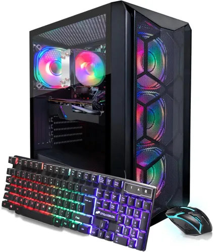 Miniatura 9 de STGAubron Computadora de escritorio para videojuegos, Radeon RX 560 4G GDDR5, Intel Core i5 hasta 3.6G, 16G RAM, 512G SSD, WiFi 6, BT 5.0
