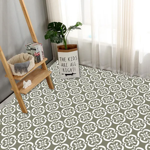 Miniatura 6 de 4 plantillas de azulejos mexicanos de 8 x 8 pulgadas, plantillas de suelo reutilizables para pintar en pisos, azulejos, patio de hormigón, pared