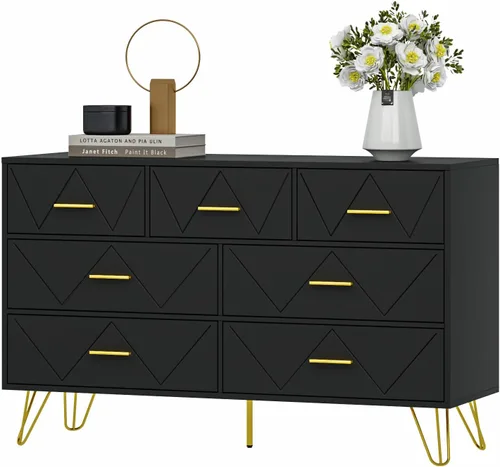 Miniatura 8 de Cómoda de 7 cajones para dormitorio