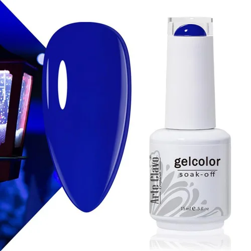 Miniatura 56 de Arte Clavo Esmalte de uñas de gel rosa lechosa de 0.5 fl oz, con luz LED, UV, remojado, transparente, rosa nude, manicura francesa, rosa claro