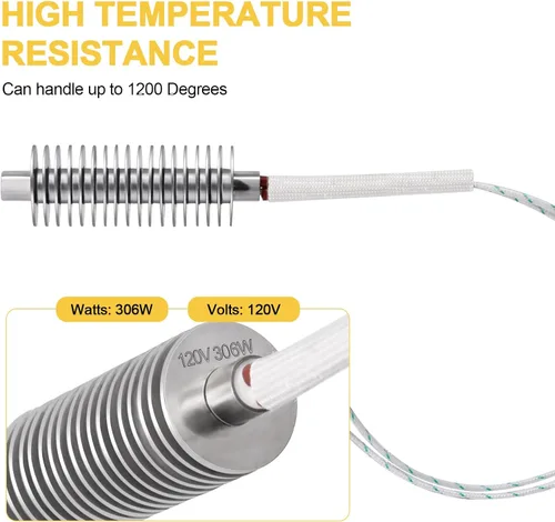 Miniatura 5 de Encendedor 3-20-677200 para Harman Accentra 52I, P68, P43, Absolute 63, XXV, Advance, P35i Piezas para estufas de pellets, Harman Estufas de pellets