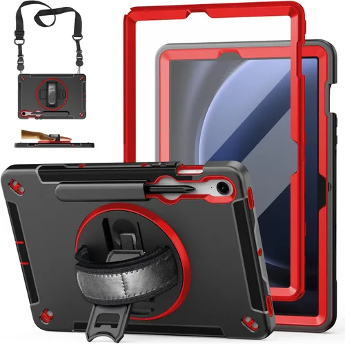 Miniatura 19 de Funda para Galaxy Tab S6 Lite de 10.4 pulgadas 2024/2022/2020: funda de TPU de grado militar a prueba de golpes con protector de pantalla - soporte