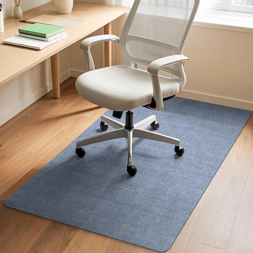 Tapete para silla de oficina para suelo de madera dura y baldosas, tapete para silla de escritorio de computadora de 48" x 36", tapete
