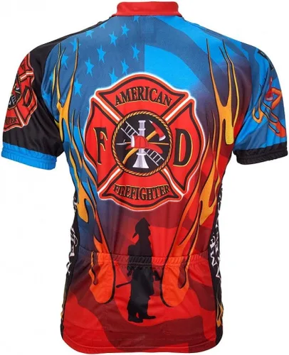 Miniatura 4 de World Jerseys - Maillot de ciclismo para hombre