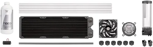 Miniatura 6 de Thermaltake Pacific C240 Ddc Res/Pump 5V Sincronización de placa base Radiador de cobre PETG Tubo duro Kit de refrigeración por agua CL-W242-CU12SW-A