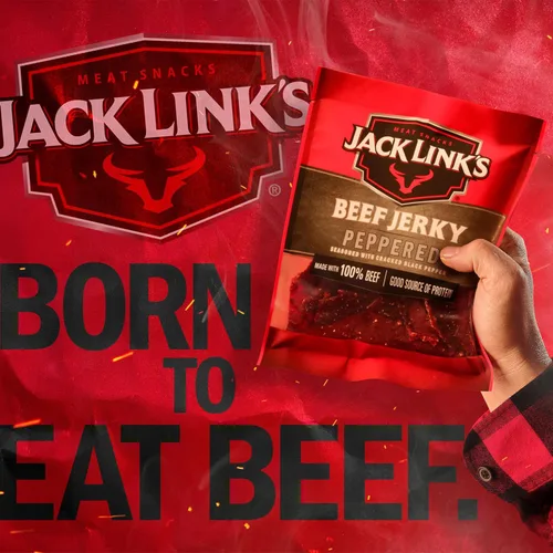 Miniatura 6 de Jack Link's Carne Crujiente de Res, con Pimienta, Bolsa Grande de Media Libra - Bocadillo de Carne Sabroso, Snacks de Proteína Listos para Comer