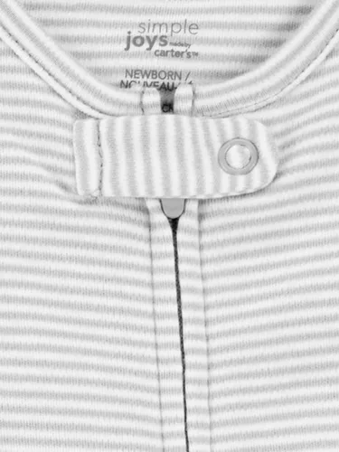 Miniatura 4 de Simple Joys by Carter’s - Paquete de 3 pijamas Sleep and Play