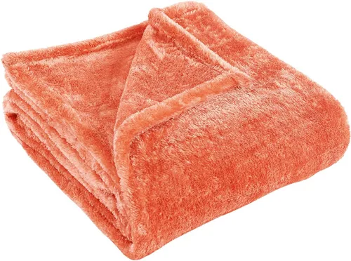 Miniatura 56 de Superior Manta Clásica de Forro Polar Sólido, Gruesa, Acogedora, Mantas Cálidas, Ropa de Cama y Manta de Sofá de Felpa Suave Aterciopelada, Linda