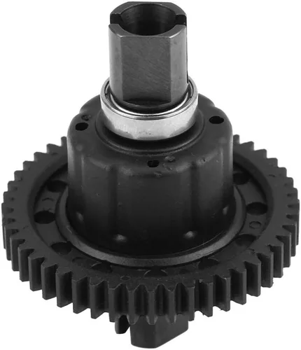 Miniatura 4 de VGEBY Bloqueo RC Center Diff, engranaje de nailon 48T de alto rendimiento, diferencial medio negro para entusiastas de la deriva de carreras RC a