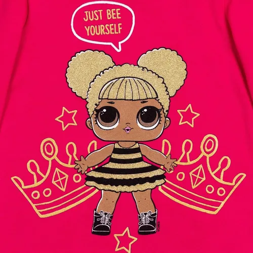Miniatura 3 de L.O.L. Surprise! Queen Bee Diva Girls Fleece Pullover Hoodie Little Kid to Big Kid