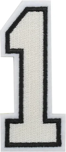 Miniatura 89 de 3 parches de letras termo-adhesivas de 3.14 pulgadas, parche de letras bordadas completo, letras del alfabeto de hierro A-Z, parches para coser