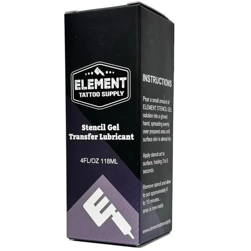Miniatura 2 de Plantilla de tatuaje aplicador de gel loción 4 oz negro suave transferencia de plantilla limpia colocación de plantilla de larga duración Hold