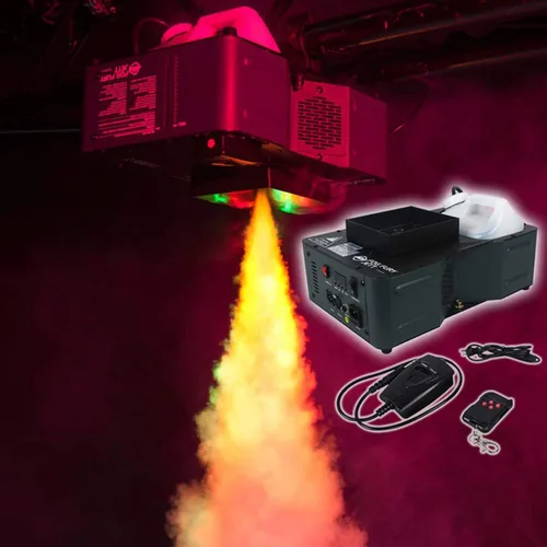 Miniatura 2 de American DJ Fog Fury Jett Máquina de niebla vertical+control remoto inalámbrico+controlador DMX