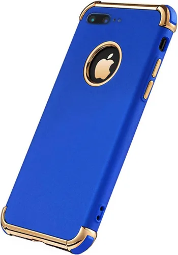 Miniatura 11 de Funda para iPhone 7 Plus, ultra delgada, flexible, mate, elegante 3 en 1, galvanizada de lujo, compatible con iPhone 7 Plus (negro)