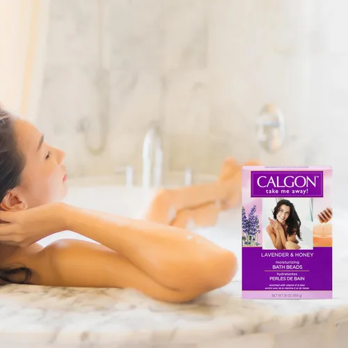 Miniatura 6 de Calgon Cuentas de baño ultra hidratantes, lavanda y miel, 30 onzas