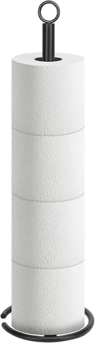 NearMoon Soporte de Papel Higiénico de Baño, Independiente con Reserva, Portarrollos de Espacio para 4 Rollos para Encimera de Baño/Cocina - Todo