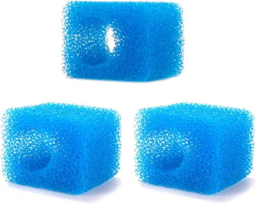 Insputer Bomba de agua sumergible para acuario, bomba de aire con 2 filtros de sección para pecera, tortuga, estanque, agua salada, agua dulce (3
