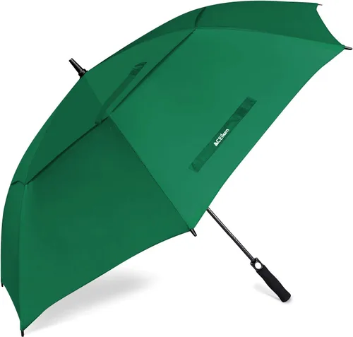 Miniatura 13 de ACEIken Paraguas de golf grande de 58/62/68 pulgadas, paraguas de golf abierto automático, extra grande, doble toldo ventilado, resistente al