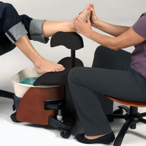 Miniatura 2 de CONTINUUM PediCute - Spa portátil para pies, ecológico y móvil, que funciona como un spa de pedicura de tamaño completo (no necesita fontanería)