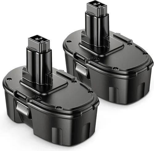 Paquete de 2 baterías de repuesto Ni-Mh de 6000 mAh para Dewalt de 18 V compatibles con baterías Dewalt de 18 V DC9096 DC9098 DC9099 DE9039 DC9182