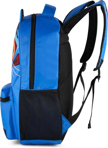 Miniatura 7 de AI ACCESSORY INNOVATIONS K-Pop Demon Hunters - Mochila de 16 pulgadas para niñas, con un Derby de cara grande con orejas 3D y bordado, dije de bolsa