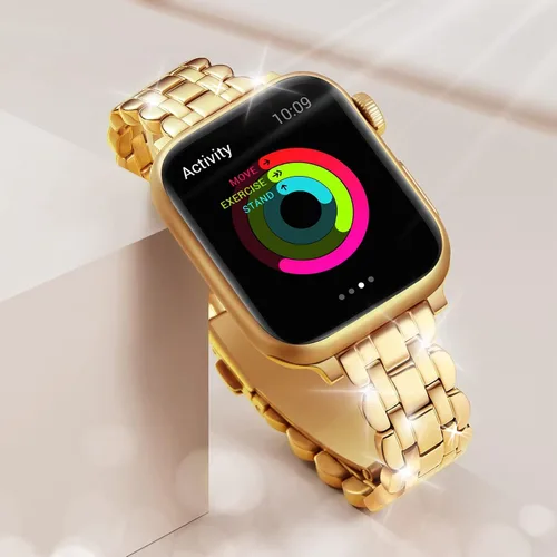 Miniatura 5 de Correas de reloj compatibles con Apple Watch Band de 1.496 in, 1.575 in, 1.614 in, 1.654 in, 1.732 in, 1.772 in, Iwatch SE Series 8/7/6/5/4/3/2/1