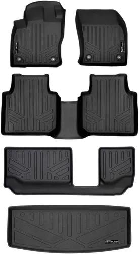 Miniatura 18 de Maxliner - Alfombrilla para todo tipo de clima, para carga, detrás de la tercera fila, para Volkswagen Atlas 2018-2025 2-Negro