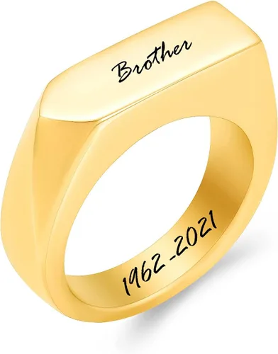 Miniatura 19 de Joyería de cremación para cenizas, geometría, estilo simple, anillo conmemorativo para cenizas, soporte para cenizas con kit de relleno, anillo