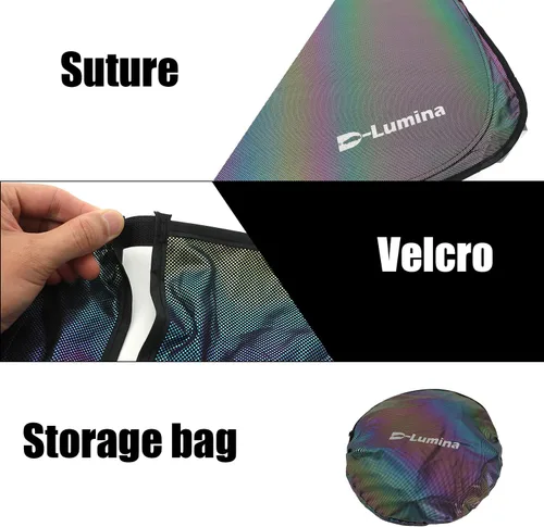 Miniatura 3 de D-Lumina Parasoles para parabrisas – Compatible con Ford F150 2021 2022 2023 2024 2025; F-150 Lightning 2022-2025 – Protección solar plegable