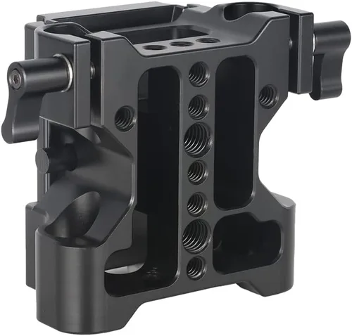 Miniatura 6 de NICEYRIG Placa base de varilla de liberación rápida de 0.591 in para Manfrotto 500/501/577/701, placa base de trípode de cámara 2 en 1 - 493
