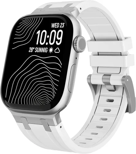 Miniatura 9 de Raycarrey AP - Correas deportivas de lujo para Apple Watch Band Ultra 3/2/1 1.929 in 1.811 in 1.772 in 1.732 in 1.654 in 1.614 in 1.575 in 1.496 in