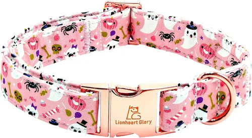Miniatura 17 de Lionheart glory Collar de perro, Collar de perro azul Collar de perro para niños Collar ajustable de dinosaurio para perros pequeños Regalo
