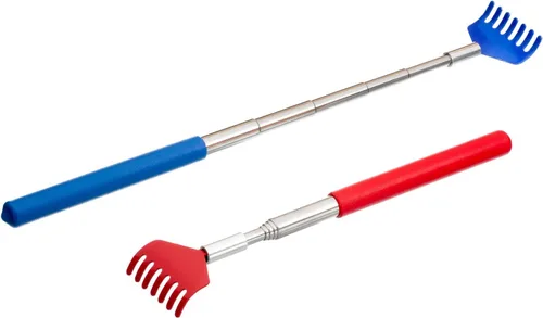 SE Rascadores de espalda telescópicos de colores surtidos (2 piezas) - EBS2745-12-2