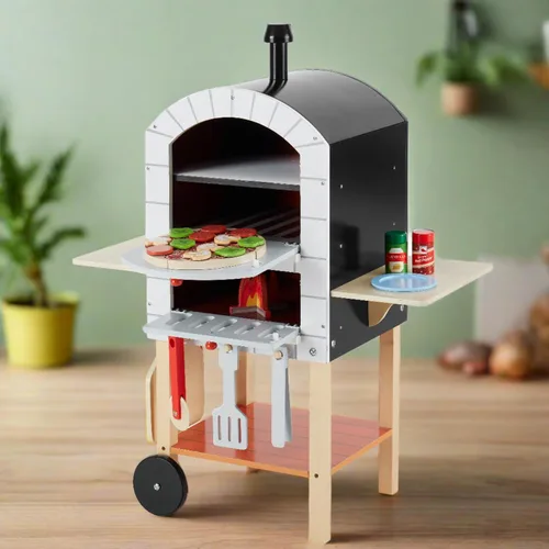 Miniatura 5 de Teamson Kids - Horno de pizza para exteriores My Little Helper