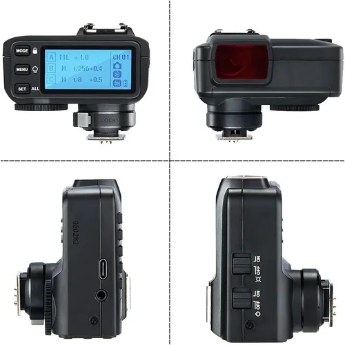 Miniatura 2 de GODOX X2T-C TTL Trigger Flash para Canon EOS Cámaras 1/8000s HSS TTL Función Manual Disparador con paño limpio