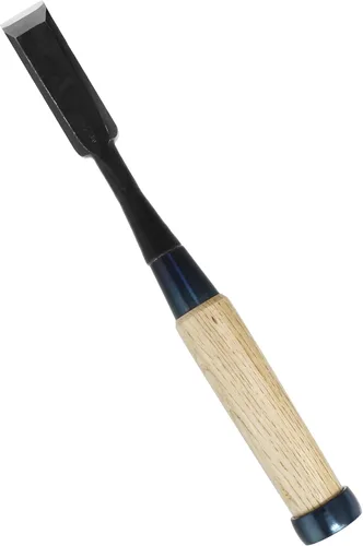 Miniatura 8 de KAKURI Cincel de madera japonés para carpintería 1-5/8" (42 mm), fabricado en Japón, cincel de madera Oire Nomi, hoja de acero de alto carbono